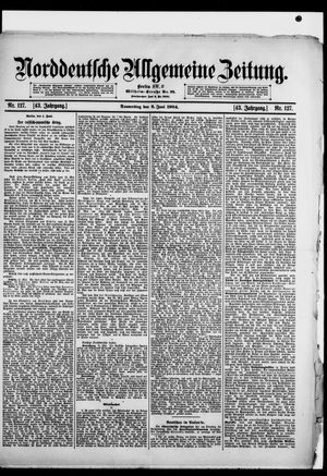 Norddeutsche allgemeine Zeitung vom 02.06.1904