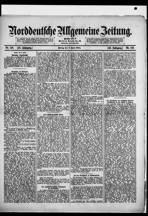 Norddeutsche allgemeine Zeitung vom 03.06.1904