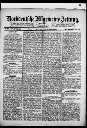 Norddeutsche allgemeine Zeitung vom 05.06.1904