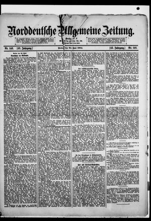 Norddeutsche allgemeine Zeitung vom 24.06.1904