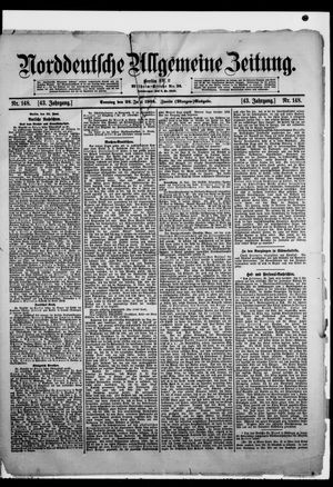Norddeutsche allgemeine Zeitung vom 26.06.1904