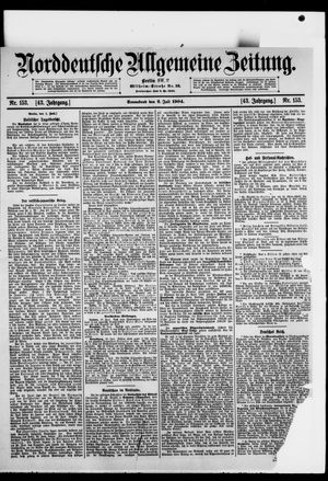 Norddeutsche allgemeine Zeitung vom 02.07.1904