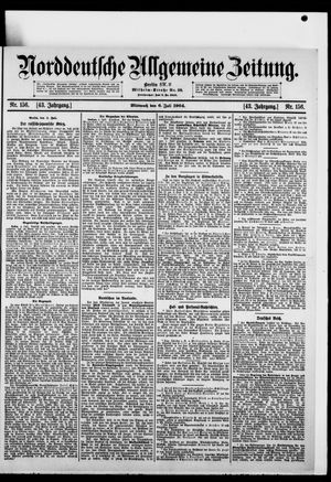 Norddeutsche allgemeine Zeitung vom 06.07.1904