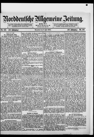 Norddeutsche allgemeine Zeitung vom 09.07.1904