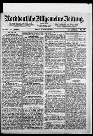 Norddeutsche allgemeine Zeitung vom 10.08.1904