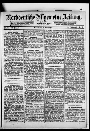 Norddeutsche allgemeine Zeitung vom 12.01.1905