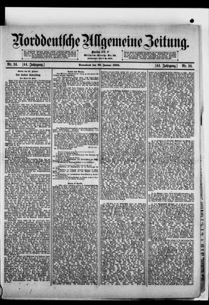 Norddeutsche allgemeine Zeitung on Jan 28, 1905