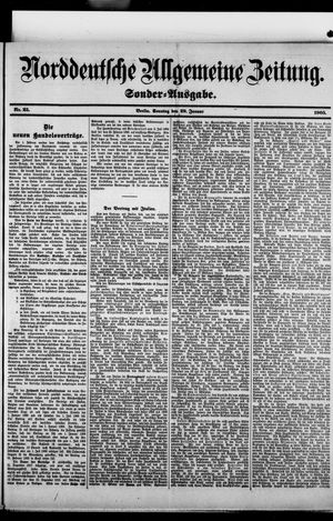 Norddeutsche allgemeine Zeitung vom 29.01.1905