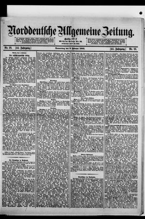 Norddeutsche allgemeine Zeitung vom 02.02.1905