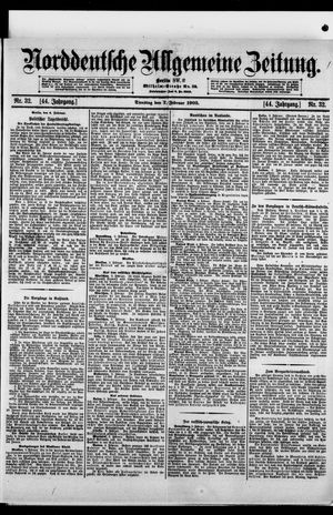 Norddeutsche allgemeine Zeitung vom 07.02.1905