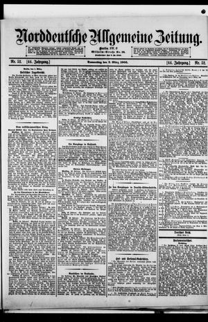 Norddeutsche allgemeine Zeitung vom 02.03.1905