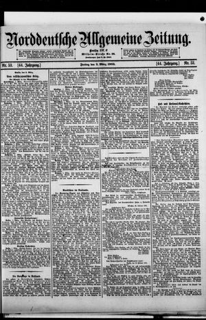 Norddeutsche allgemeine Zeitung vom 03.03.1905
