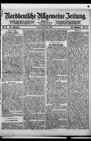 Norddeutsche allgemeine Zeitung vom 05.03.1905