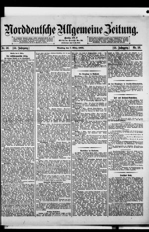 Norddeutsche allgemeine Zeitung vom 07.03.1905