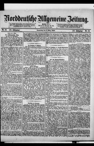 Norddeutsche allgemeine Zeitung vom 09.03.1905