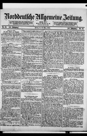 Norddeutsche allgemeine Zeitung vom 10.03.1905