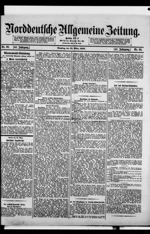 Norddeutsche allgemeine Zeitung vom 21.03.1905