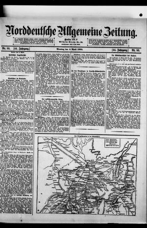 Norddeutsche allgemeine Zeitung vom 04.04.1905