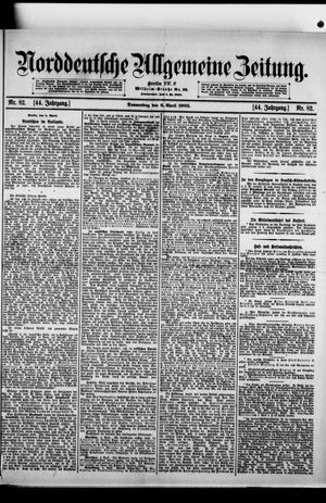 Norddeutsche allgemeine Zeitung vom 06.04.1905