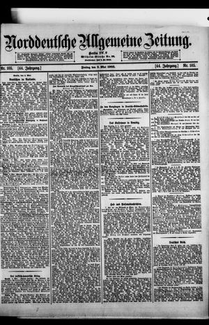 Norddeutsche allgemeine Zeitung vom 05.05.1905