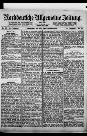 Norddeutsche allgemeine Zeitung vom 07.05.1905