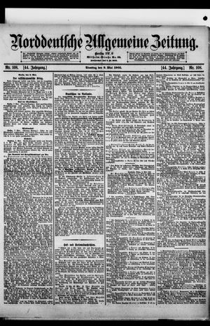 Norddeutsche allgemeine Zeitung vom 09.05.1905