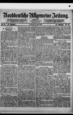 Norddeutsche allgemeine Zeitung vom 06.06.1905