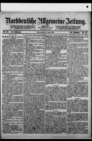 Norddeutsche allgemeine Zeitung vom 08.06.1905