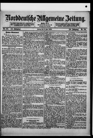 Norddeutsche allgemeine Zeitung vom 09.06.1905