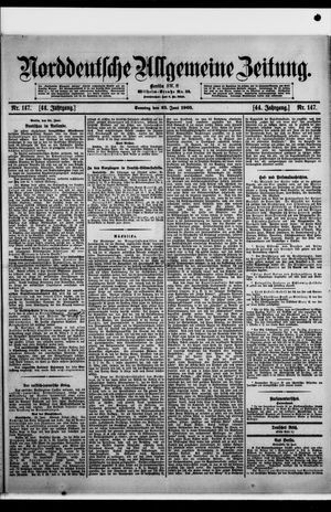 Norddeutsche allgemeine Zeitung vom 25.06.1905