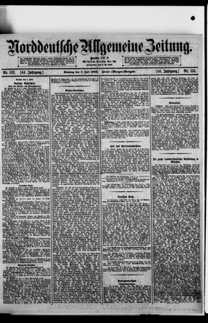 Norddeutsche allgemeine Zeitung vom 02.07.1905