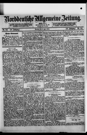 Norddeutsche allgemeine Zeitung vom 04.07.1905