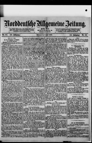 Norddeutsche allgemeine Zeitung on Jul 5, 1905