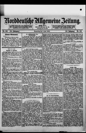 Norddeutsche allgemeine Zeitung on Jul 6, 1905