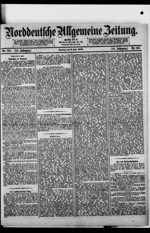 Norddeutsche allgemeine Zeitung vom 09.07.1905
