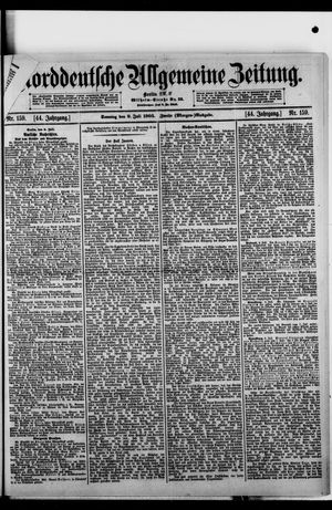Norddeutsche allgemeine Zeitung on Jul 9, 1905
