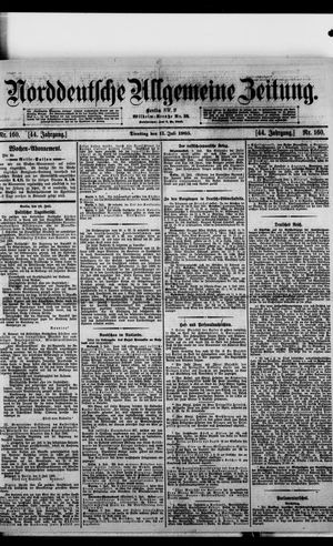 Norddeutsche allgemeine Zeitung vom 11.07.1905