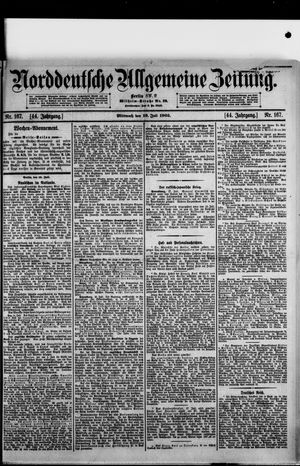 Norddeutsche allgemeine Zeitung on Jul 19, 1905