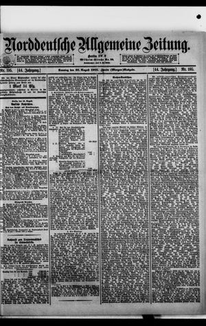 Norddeutsche allgemeine Zeitung on Aug 20, 1905