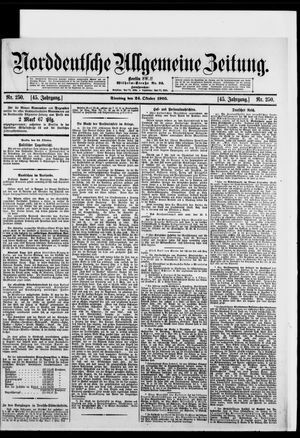 Norddeutsche allgemeine Zeitung vom 24.10.1905