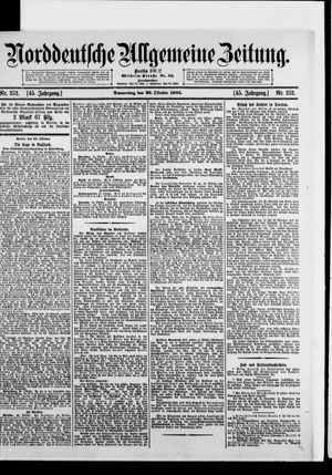 Norddeutsche allgemeine Zeitung vom 26.10.1905