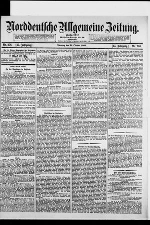 Norddeutsche allgemeine Zeitung vom 31.10.1905