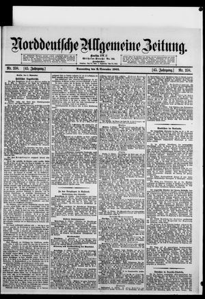 Norddeutsche allgemeine Zeitung vom 02.11.1905