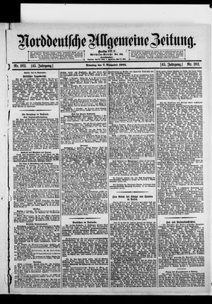 Norddeutsche allgemeine Zeitung vom 07.11.1905