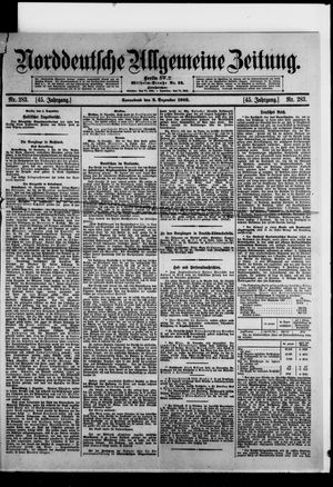 Norddeutsche allgemeine Zeitung vom 02.12.1905