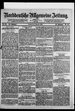 Norddeutsche allgemeine Zeitung vom 05.12.1905