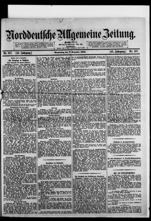 Norddeutsche allgemeine Zeitung vom 07.12.1905