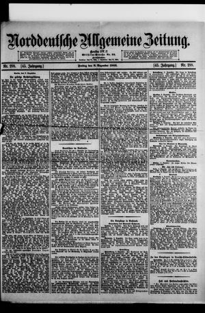 Norddeutsche allgemeine Zeitung vom 08.12.1905