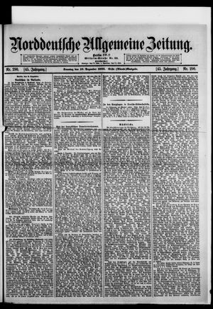 Norddeutsche allgemeine Zeitung on Dec 10, 1905
