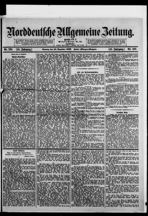 Norddeutsche allgemeine Zeitung vom 10.12.1905